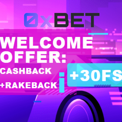 0xBet Casino offers cashback, Rakeback and FS!