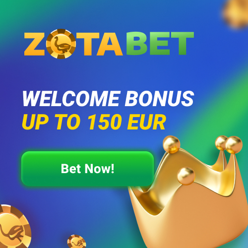 Zotabet Casino offers 100% first deposit bonus up to €150!