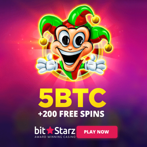 BitStarz Casino offers match up bonus up to 5BTC + 200 FS!