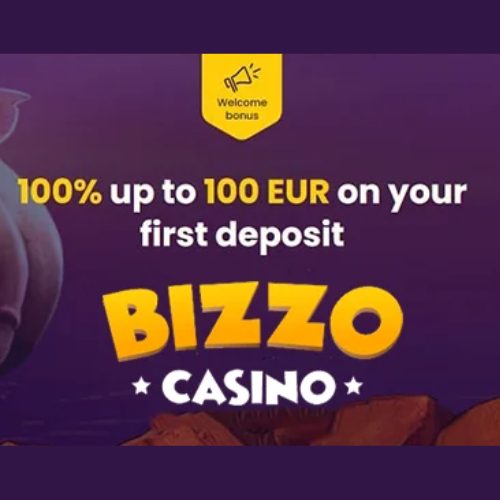 Bizzo Casino offers a 100% 1st deposit bonus up to €100!