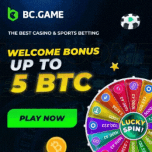 BC.GAME Casino offers an exclusive bonus of 1000%.