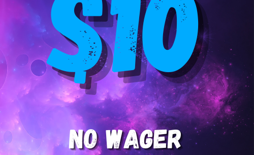 $10 NO WAGER